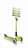 GLOBBER paspirtukas Go Up Deluxe Lights, žalia, 646-106 646-106