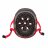 GLOBBER šalmas Elite Lights,  XS/S (48-53cm), raudonas, 507-102 507-102