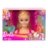 BARBIE Styling Head vaivorykštės spalvų stilizavimo galva, HMD78 HMD78