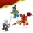 71863 LEGO® NINJAGO® Zilvar ir drakonas-pabaisa Grimtak 