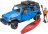 BRUDER automobilis Jeep Wrangler Rubicon su baidare ir figurėle, 2529 