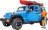 BRUDER automobilis Jeep Wrangler Rubicon su baidare ir figurėle, 2529 