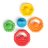 BABY EINSTEIN įvairių tekstūrų kramtukas Stack & Teether, 12356 