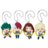TWINCHEES My Hero Academia raktų pakabukas, Konnichi-Wa, asort., M806599 