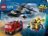 60462 LEGO® City Great Vehicles Sraigtasparnio, ugniagesių automobilio ir povandeninio laivo rinkinys 
