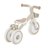 GLOBBER mokomasis triratukas Learning Trike, 2in1 Plus, kokosinis, 737-466 