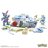 MEGA CONSTRUX POKEMON konstruktorius Piplup ir Sneasel atsipalaidavimas, HKT20 HKT20