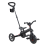 GLOBBER triratukas Explorer Trike 4in1,juodas-pilkas, 732-120 