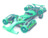 CLEMENTONI SCIENCE & PLAY BUILD konstruktorius Sport Car, 320 dalių, 75155 