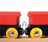 BRIO traukinių rinkinys medinis, 8 dalys, 33028 33028