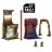 GODZILLA žaidimų rinkinys Hollow Earth Figures and Diorama Set, 35292 