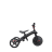 GLOBBER triratukas Explorer Trike 4in1,juodas-pilkas, 732-120 