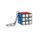 RUBIKS raktų pakabukas 3x3 rubikas kubikas, 6063035 