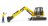 BRUDER ekskavatorius CAT Mini, 2466 