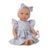 LULLABABY lėlė kūdikis su kūdikio reikmenų rinkiniu, LBY7712Z 