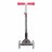 GLOBBER paspirtukas Primo Foldable, pilkas-raudonas, 430-120-2 430-120-2