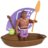 DISNEY PRINCESS filmo Vajana (Moana) mini lėlytė asort., JBT43 