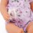 LULLABABY lėlė kūdikis su gėlių suknele, LBY7303Z 