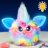 FURBY minkštas žaislas Tie Dye, F8900 