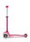 MICRO paspirtukas Mini Micro Deluxe LED Pink, MMD075 