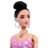 BARBIE Deluxe Fashionistas lėlė rožine suknele, JJN71 