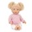 LULLABABY lėlė su šviesiai rožiniais marškinėliais, LBY7270Z 