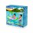 BESTWAY pripučiamas vaikiškas plaustas su stogeliu Space Splash, 1.07m x 1.12m, 34149 34149