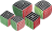 V-CUBE 5 kubas 5x5, 00.0001 