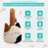 SQUISHMALLOWS pliušinės Bluetooth ausinės Cam, HMSQMBT-CAM 