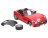 BRUDER 1:16 auto vilkikas MAN TGS su Roadster automobiliu, 03552 