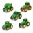 JOHN DEERE mašnėlė, asort., 37971A 