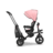 LIONELO sulankstomas triratukas TRIS, Candy rose/Grey, LO-TRIS 