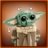 75403 LEGO® Star Wars™ Mandalorian Grogu su skraidančiu vežimėliu 