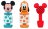 CLEMENTONI Baby lavinamųjų žaislų rinkinys Mickey Build & Play, 17814 