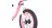BEANY ZERO 12 Balansinis dviratis rausvas, 12", 8595651505773 8595651505773