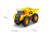 CAT transporto priemonė Tough Machines su šviesomis ir garsu, asort., 82283 82283