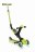 GLOBBER paspirtukas Go Up Deluxe Lights, žalia, 646-106 646-106