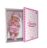 BAMBOLINA lėlė-kūdikis su priedais 36cm New Born Baby With Sleep Bag With Mesh Bag In Pink Shoes Box, BD1632SB   