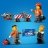 60420 LEGO® City Big Vehicles Geltonas statybų ekskavatorius 