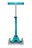 MICRO paspirtukas Mini Micro Deluxe LED Aqua, MMD076 
