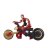 AVENGERS figūrėlė su motociklu Bend and Flex, F02445L0 F02445L0