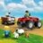 60461 LEGO® City Great Vehicles Raudonas ūkio traktorius su priekaba ir avimi 