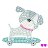 DIAMOND DOTS kūrybinis rinkinys piešimas deimantais Skate & Woof, DD1.057F DD1.057F