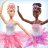 BARBIE Dreamtopia balerina su švieselėmis, HLC25 HLC25