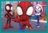 CLEMENTONI dėlionė Spidey and His Amazing Friends, 6 kubai., 40661 