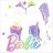 DIAMOND DOTS kūrybinis rinkinys piešimas deimantais Barbie Fantasy, 2779 deimantai, DBX.093 DBX.093