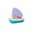 BB JUNIOR vonios žaislas - burlaivis Splash 'N Play, 16-89022 16-89022