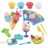 PLAYGO DOUGH ledų gaminimo plastelino rinkinys, 8106 
