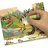 DINOSART kūrybinis rinkinys Sand & Foil Art, 15011 15011