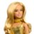 BARBIE madistė aukso spalvos kostiumu , HRH19 